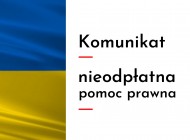 Nieodpłatna pomoc prawna dla uchodźców z&nbsp;Ukrainy